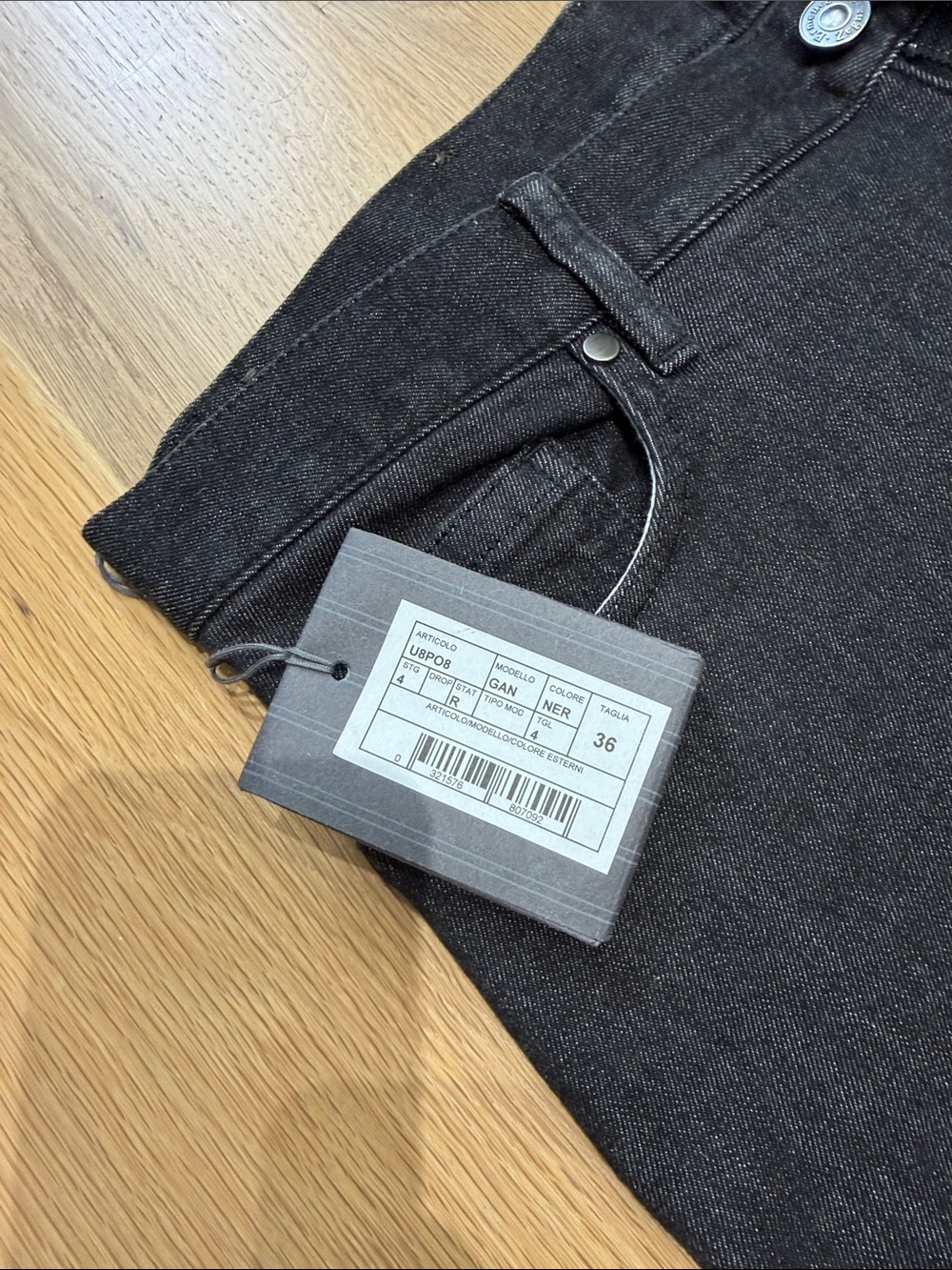 Ermenegildo Zegna 5 pocket dark wash jeans 34R (36x34) NWT - Picture 5 of 10